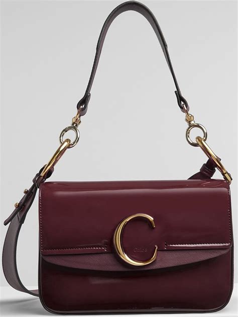 tasche mit c logo|The All New Chloé C Bag .